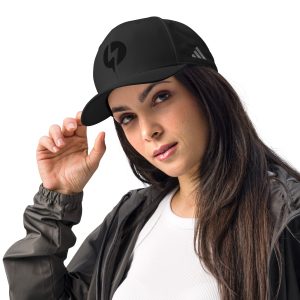 Black Logo Adidas Performance Cap