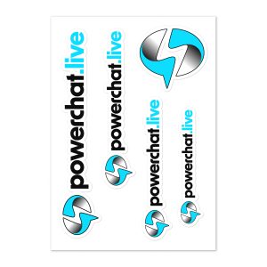 Powerchat Sticker sheet